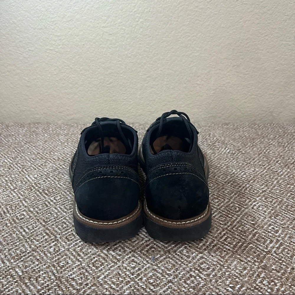 J. MURPHY BY JOHNSTON & MURPHY WINGTIP LACEUP OXFORD COMFORT SHOES SIZE 9.5 EUC